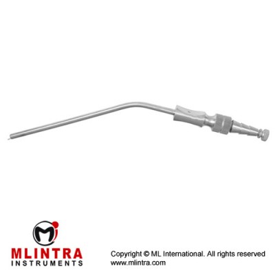 Frazier Suction Tube 9 Charr. Stainless Steel, 19.5 cm - 7 3/4" Diameter 3.0 mm Ø